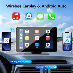 2025 Upgraded Wireless CarPlay Screen: The Ultimate Portable Car Play Adapter for Seamless In-Car Entertainment