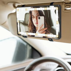Car Sun Visor Vanity Mirror, Car Vanity Mirror With Lights