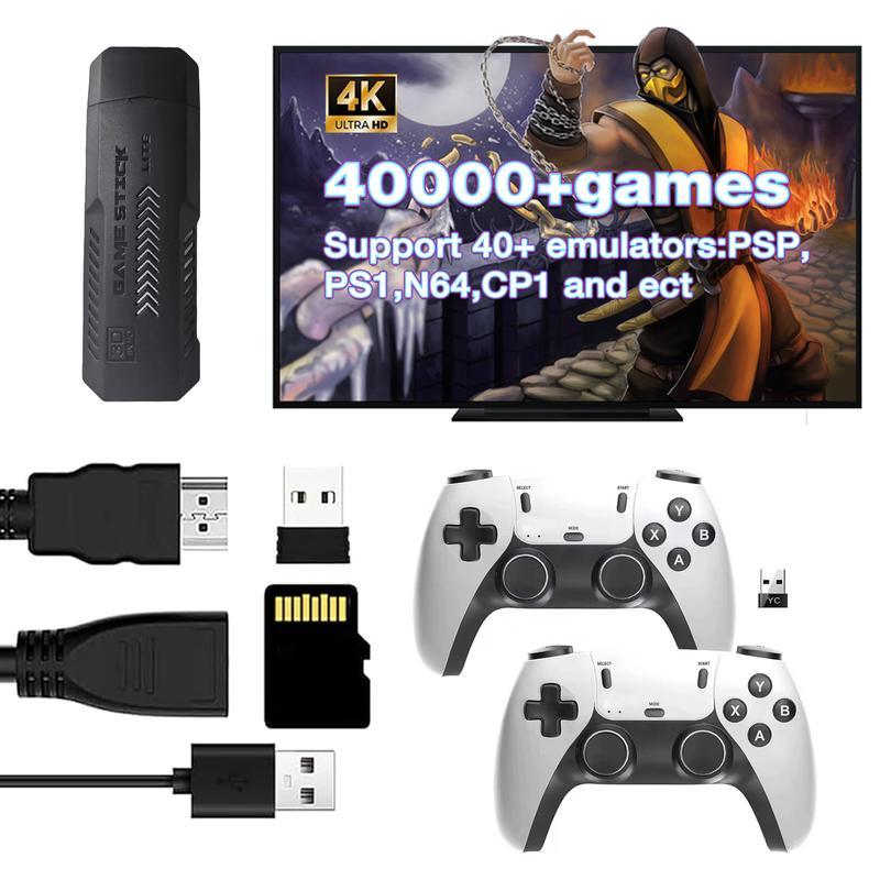 X2 Pro 4K Retro Game Stick: The Ultimate All-In-One Classic Console (40,000+ Games, No Monthly Fees)